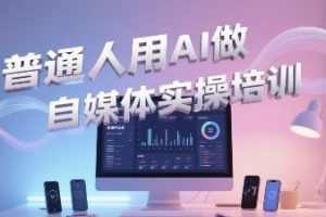 普通一个人用AI做自媒体，助你轻松开启AI自媒体创作之路