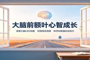 大脑前额叶心智成长：读懂大脑CEO功能，识别损伤诱因，科学训练强化自控力